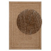 NORTHRUGS - Hanse Home koberce Kusový koberec Forest 103992 Beige/Brown – na ven i na doma - 120