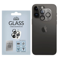 Ochranné sklo Eiger 3D GLASS Camera Lens Protector for Apple iPhone 12 Pro in Clear/Black (EGSP0