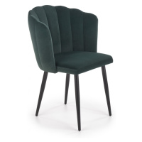 HALMAR Designová židle Zelo tmavě zelená