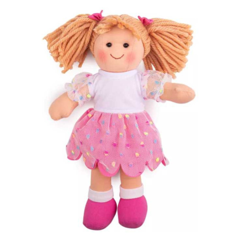 Bigjigs Toys Látková panenka Darcie 28 cm