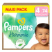 Pampers Harmonie Maxi Pack vel. 4 9–14 kg dětské pleny 74 ks