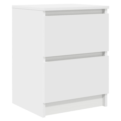 vidaXL TV skříňka bílá 40x35x54 cm kompozitní dřevo