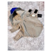 Vsepropejska Sindra zimní bunda pro psa Barva: Modrá, Délka zad (cm): 35, Obvod hrudníku: 48 - 5