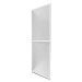 LIVARNO home Hliníkový dveřní rám se síťkou proti hmyzu, 100 x 210 cm (bílá)