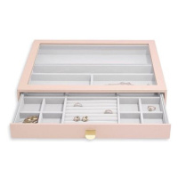 Stackers Šperkovnice se šuplíkem Blush Supersize Display Drawer růžová