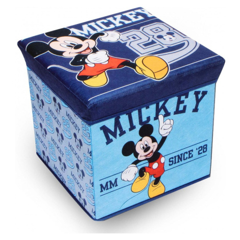 bHome Úložný box na hračky Mickey Mouse s víkem