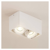 Arcchio Arcchio Kubika downlight GU10, 2žár., bílá