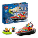 LEGO® City 60373 Hasičská záchranná loď a člun