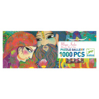 Djeco Puzzle Kouzelná Indie - 1000 pcs