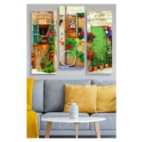 Dekorativní obraz z MDF (3 kusy) MDF0088