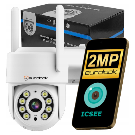 Otočná Wifi Ip kamera Venkovní 2MPx Full Hd pohybový senzor Záznam na Sd