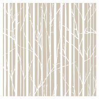 Ilustrace Branches of trees intertwine. Seamless pattern, undefined undefined, 40 × 40 cm