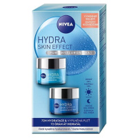 Nivea Hydra Skin Effect  gel krém denní 50 ml  hydratační gel krém noční 50 ml  duopack