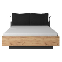 ArtLas Manželská postel CODE s úložným prostorem Provedení: postel bez roštu a matrace