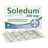 Soledum 200 mg 20 měkkých tobolek