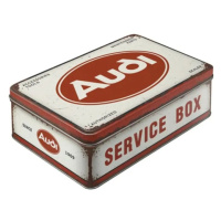 Plechová krabička Plechová krabička Audi - Service Box, 7 x 16 x 23 cm