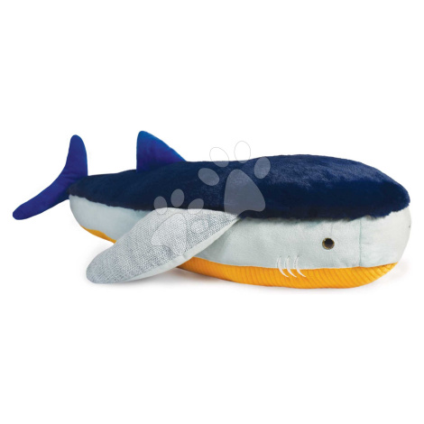 Plyšový žralok Blue Shark XXL Marine Treasure Histoire d’ Ours modrý 80 cm od 0 měsíců