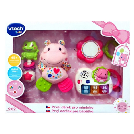 Vtech První dárek pro miminko CZ - růžový, Vtech, W006965