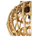 Venkovská stropní lampa bambusová 25 cm - Canna