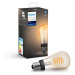 Philips Hue Filament BT LED žárovka E27 ST64 9W teplá bílá chytrá LED žárovka 600 lm 2200 K stmí