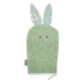 EKO Žínka bavlněná s oušky Bunny Olive green 20x15 cm