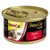 GimCat ShinyCat kuře, 6 x 70 g