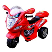 Mamido Dětská elektrická motorka M1 červená