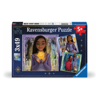 Ravensburger Disney Wish Puzzle (05702 - 3 x 49 dílů)