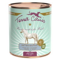 Terra Canis koňské maso bez obilovin s tuřínem, fenyklem a šalvějí 12 × 800 g