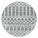 Ayyildiz koberce Kusový koberec Pisa 4710 Grey kruh Rozměry koberců: 160x160 (průměr) kruh
