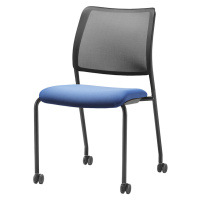 TrendOffice Návlek na sedák TO-SYNC, pro jednací židli, azurová