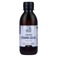 ADELLE DAVIS Lipozomální vitamín D3+K2 200 ml