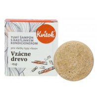 Kvitok tuhý šampon s kondicionérem pro tmavé vlasy Vzácné dřevo Varianta: Malé balení 25 g