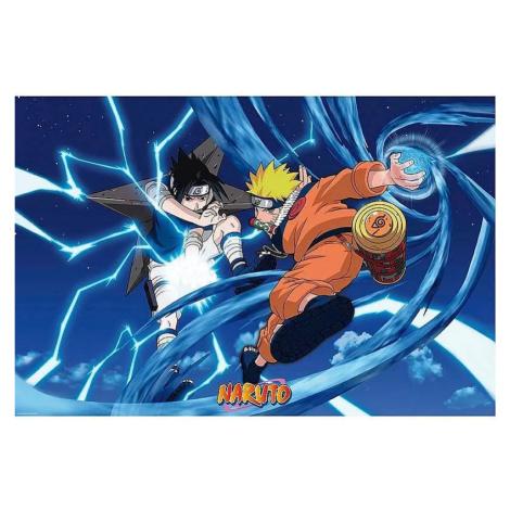 Plakát Naruto &amp; Sasuke ABY STYLE