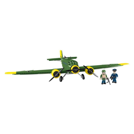 Stavebnice COBI - II WW Junkers JU 52/3M, 548 kostek, 2 figurky