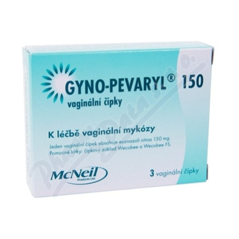 Gyno-Pevaryl 150mg sup.3x150mg