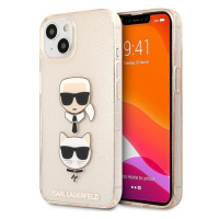 Karl Lagerfeld KLHCP13SKCTUGLGO hard silikonové pouzdro iPhone 13 Mini 5.4