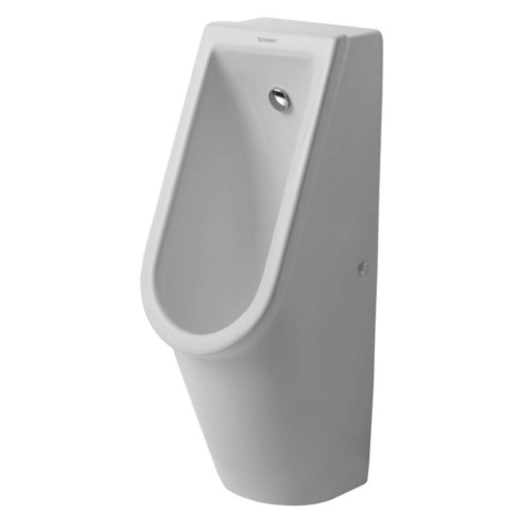 Duravit Starck 3 - Pisoár, zadní přívod vody, Rimless, s WonderGliss, alpská bílá 08272500001