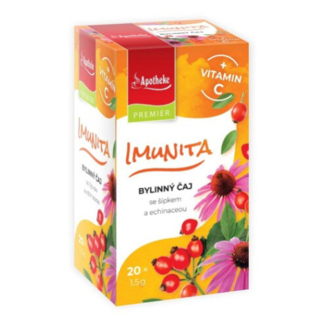 Apotheke Imunita bylinný čaj + vitamin C 20x1.5g