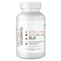 NutriWorks Alpha Lipoic Acid 500mg - 90 kapslí