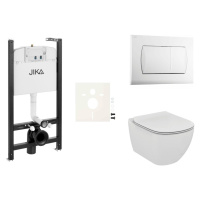 Cenově zvýhodněný závěsný WC set Jika do lehkých stěn / předstěnová montáž+ WC Ideal Standard Te