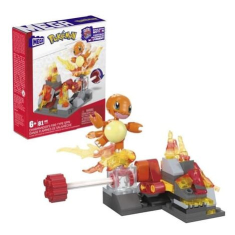 Mega Construx Pokémon Charmanderův ohnivý útok Mattel