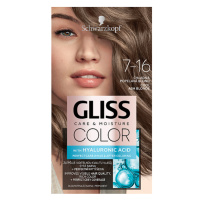 Schwarzkopf Gliss Color barva na vlasy Chladná Popelavá Blond 7-16
