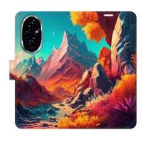 iSaprio Flip pouzdro Colorful Mountains pro Honor 200