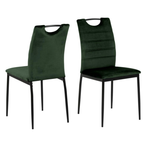 Zelené jídelní židle