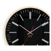 ModernClock Nástěnné hodiny Leoš černé