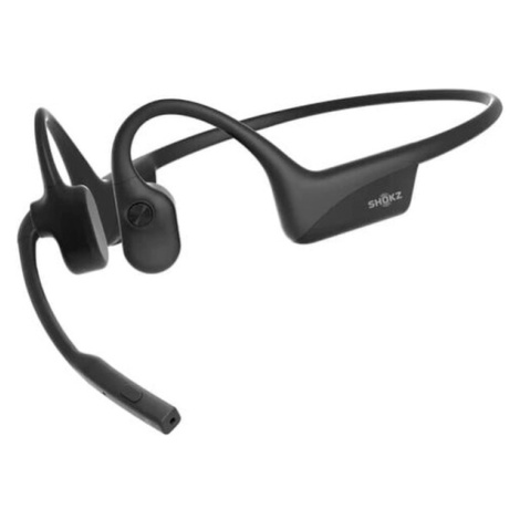 Shokz OpenComm 2 bez adaptéru, Bluetooth sluchátka před uši s mikrofonem, černá AfterShokz