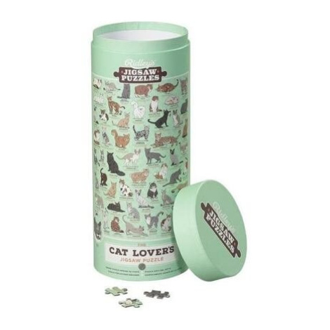 Ridley's Games Puzzle pro milovníky koček zelené 1000 dílků