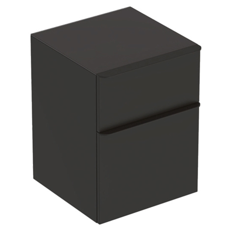 GEBERIT Smyle Square - Boční skříňka se dvěma zásuvkami 500.357.JK.1