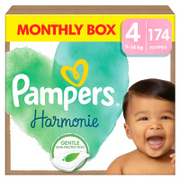 Pampers Harmonie Baby vel.4 měsíční balení 174 ks